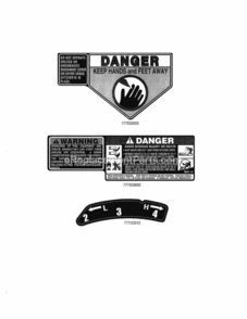 Page B Diagram and Parts List for 247370000  Craftsman Lawn Mower