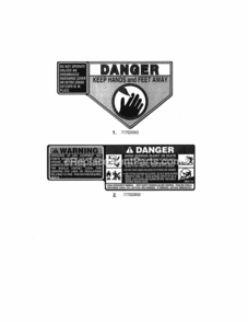 Page B Diagram and Parts List for 247370100  Craftsman Lawn Mower