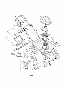 Part Location Diagram of 787-01649-4044 MTD 19