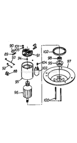 Page B Diagram and Parts List for 247370290  Craftsman Lawn Mower