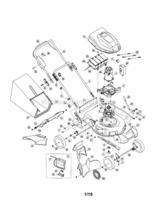Part Location Diagram of 725-04763 MTD Fuse - 40 amp