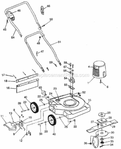 Part Location Diagram of 706-10311 Craftsman Tie