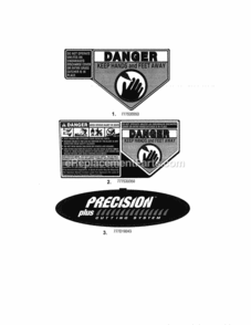 Page B Diagram and Parts List for 247370960  Craftsman Lawn Mower