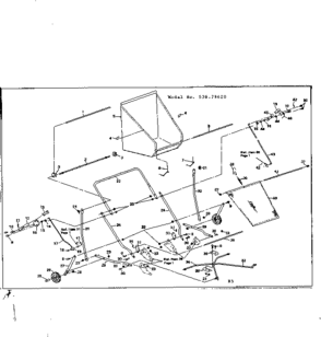 Part Location Diagram of 39019 Craftsman Selector plate