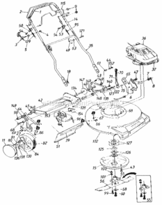 Part Location Diagram of 747-0855 Craftsman Belt Guard