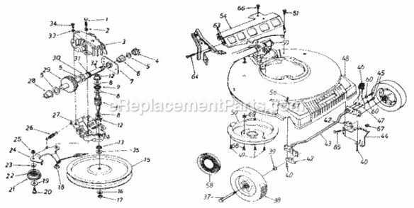 Part Location Diagram of 732-0639 Craftsman Lever Spring