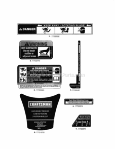 Page A Diagram and Parts List for 247762461  Craftsman Edger