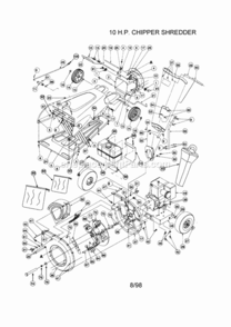 Part Location Diagram of 964-04025 MTD Leaf Bag