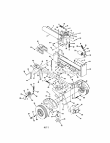 Part Location Diagram of 781-0788-0662 MTD Alternative for 781-0788: TUBE-TONGUE  LOGSP