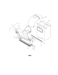 Page A Diagram and Parts List for 247777630  Craftsman Chipper Shredder