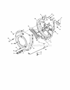 Page E Diagram and Parts List for 24777763  Craftsman Chipper Shredder