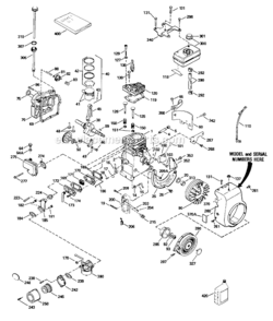 Part Location Diagram of 27272A Tecumseh Air Cleaner Gasket
