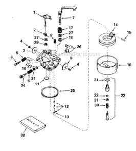 Part Location Diagram of 632042 Craftsman Spring