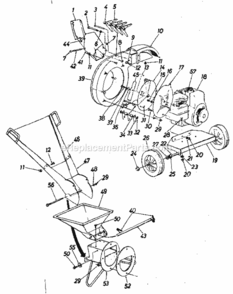 Part Location Diagram of 93705 Generac USE 93705G ROTOR ASY