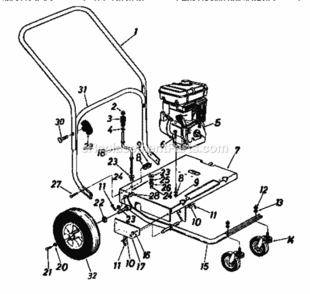 Part Location Diagram of 749-0785 MTD Lower Handle