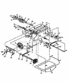 Part Location Diagram of 750-0998 MTD SPACER