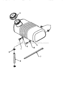 Page H Diagram and Parts List for 247799620  Craftsman Chipper Shredder