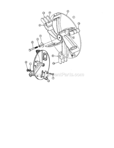 Page C Diagram and Parts List for 247799640  Craftsman Chipper Shredder