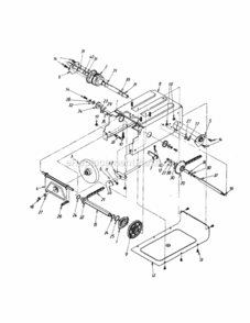 Part Location Diagram of 618-0168 Craftsman Diffr Complete