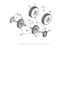 Page I Diagram and Parts List for 247799640  Craftsman Chipper Shredder