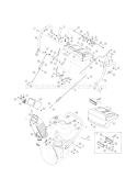 Handle/Chute/Control Pane... Diagram and Parts List for 24788045  Craftsman Snow Blower