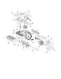 Vane/Motor/Drive Shaft Diagram and Parts List for 247880871  Craftsman Snow Blower
