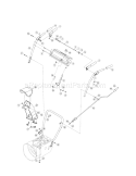 Handles / Chute Diagram and Parts List for 247881900  Craftsman Snow Blower