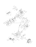 Part Location Diagram of 918-04296B MTD Trans Asm-snow