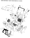 Snow Thrower Diagram and Parts List for 247882902  Craftsman Snow Blower