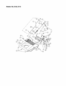 Page F Diagram and Parts List for 24788346  Craftsman Snow Blower
