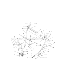 Part Location Diagram of 732-0733 MTD Snow Blower Shift Lever Spring
