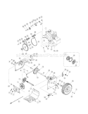 Part Location Diagram of 634-04167A-0911 MTD Use 634-04167a-0911