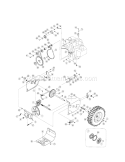 Part Location Diagram of 634-04172A MTD Rim Asm 6x3.25 W/v