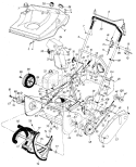 Part Location Diagram of HSK-840-8203 Craftsman Engine