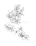 Spiral Housing / Auger Gear Diagram and Parts List for 247885500  Craftsman Snow Blower