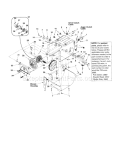 Frame Cover Diagram and Parts List for 247886640  Craftsman Snow Blower