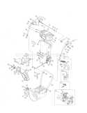 Part Location Diagram of 753-06437 MTD Kit-handle Panel