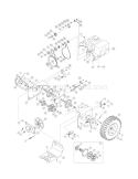 Part Location Diagram of 952Z270-WUB MTD ENGINE-COMPLETE