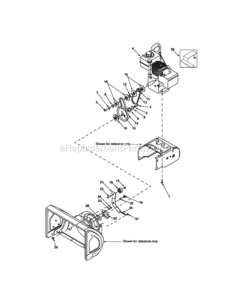 Part Location Diagram of 956-04035 MTD Flat Idler