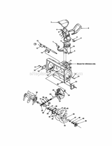 Part Location Diagram of 931-04218 MTD Impeller