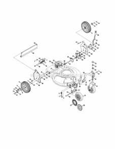 Page B Diagram and Parts List for 247887210  Craftsman Lawn Mower