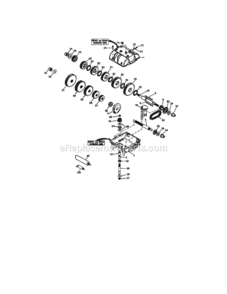 Part Location Diagram of TC-776135 MTD Input Shaft (3-11/16