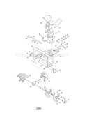 Part Location Diagram of 684-04114A-0637 MTD Auger Asm-rh