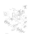 Part Location Diagram of 918-04165B MTD Gearbox Asm-auger