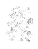Part Location Diagram of 634-04146-0911 MTD Wheel Comp-rh X-tra