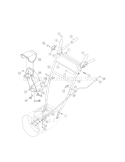 Handles / Diagram and Parts List for 24788787  Craftsman Snow Blower