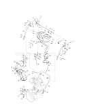 Handles / Lower Chute Diagram and Parts List for 247887900  Craftsman Snow Blower