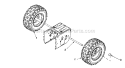 AxleWheel_Assembly Diagram and Parts List for 247888160  Craftsman Snow Blower