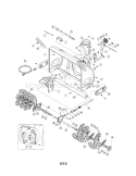 Auger & Housing Diagram and Parts List for 24788830  Craftsman Snow Blower