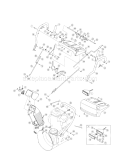 Handle / Light / Chute Diagram and Parts List for 24788833  Craftsman Snow Blower